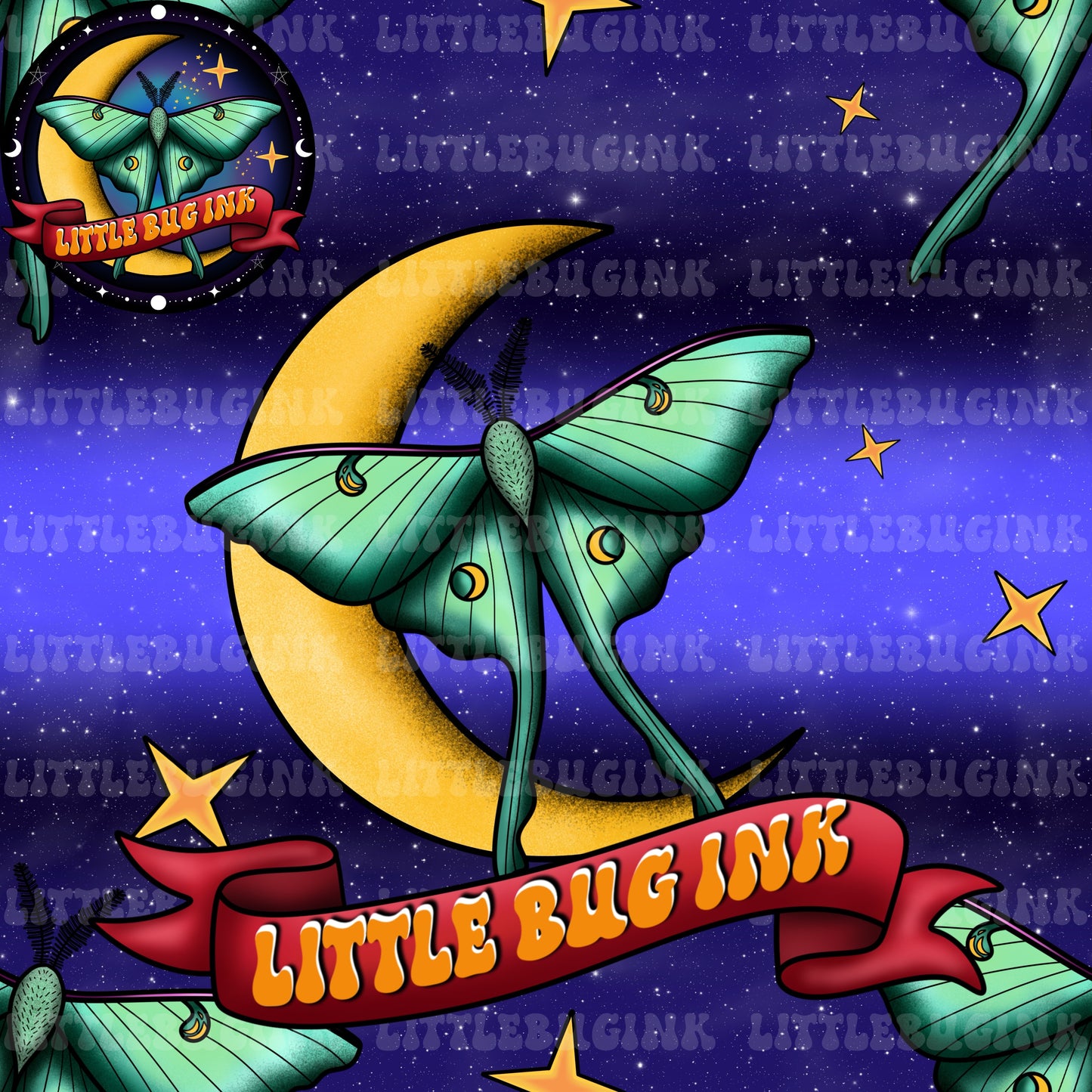 Little Bug seamless exclusive colourways