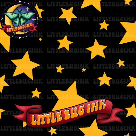 Black and yellow stars