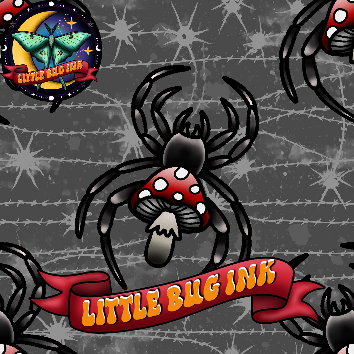 Spider shroom semi exclusive seamless