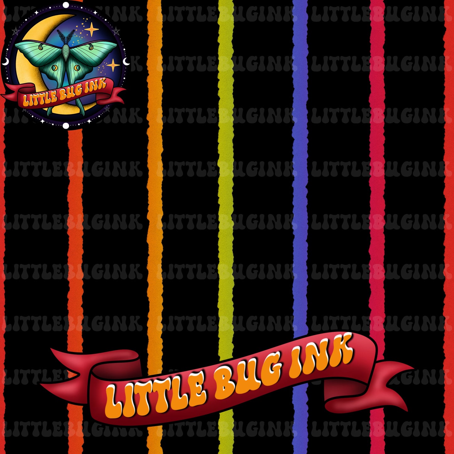 Thin stripes rainbow