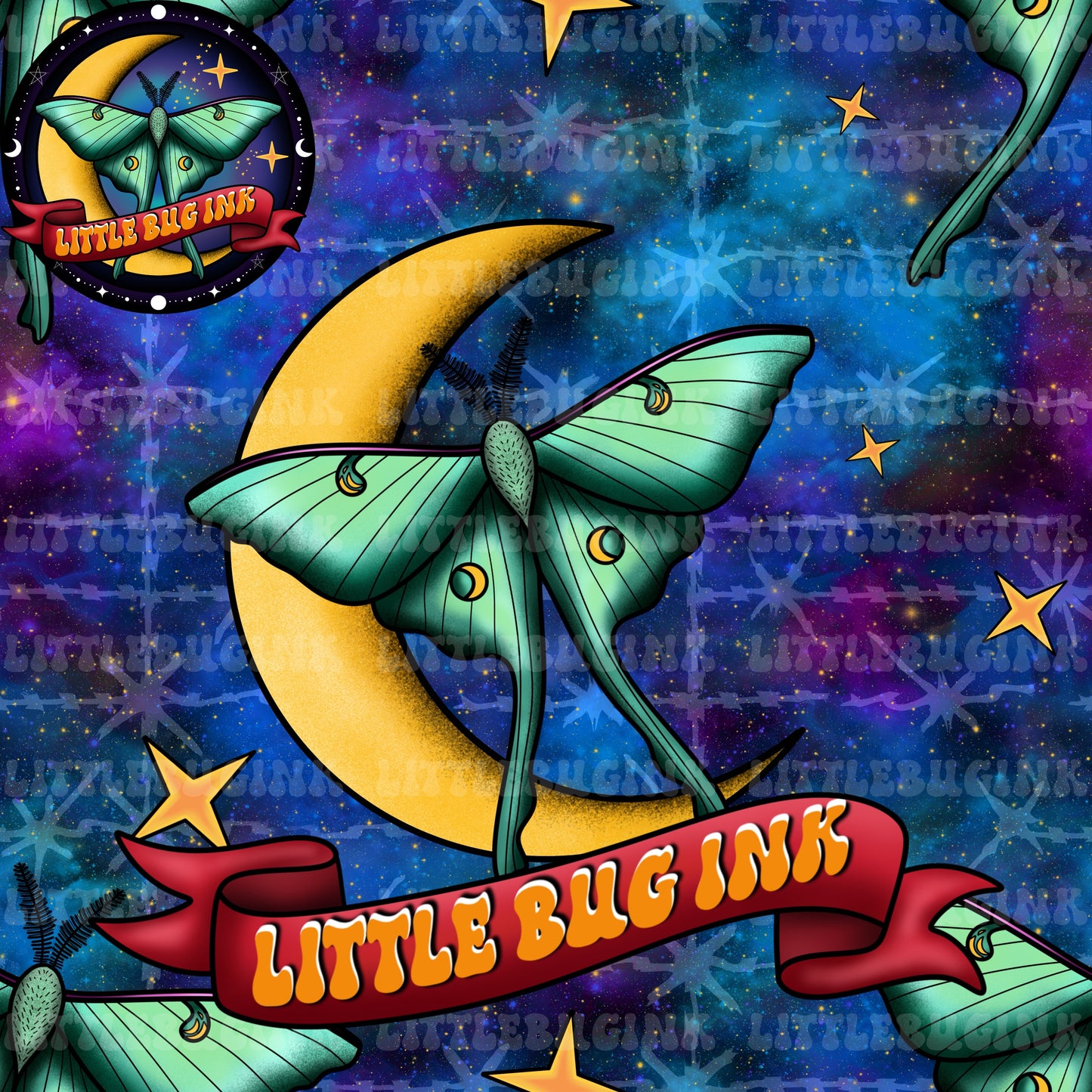 Little Bug seamless exclusive colourways