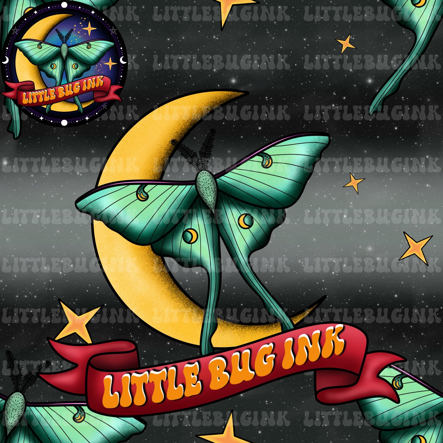 Little Bug seamless exclusive colourways