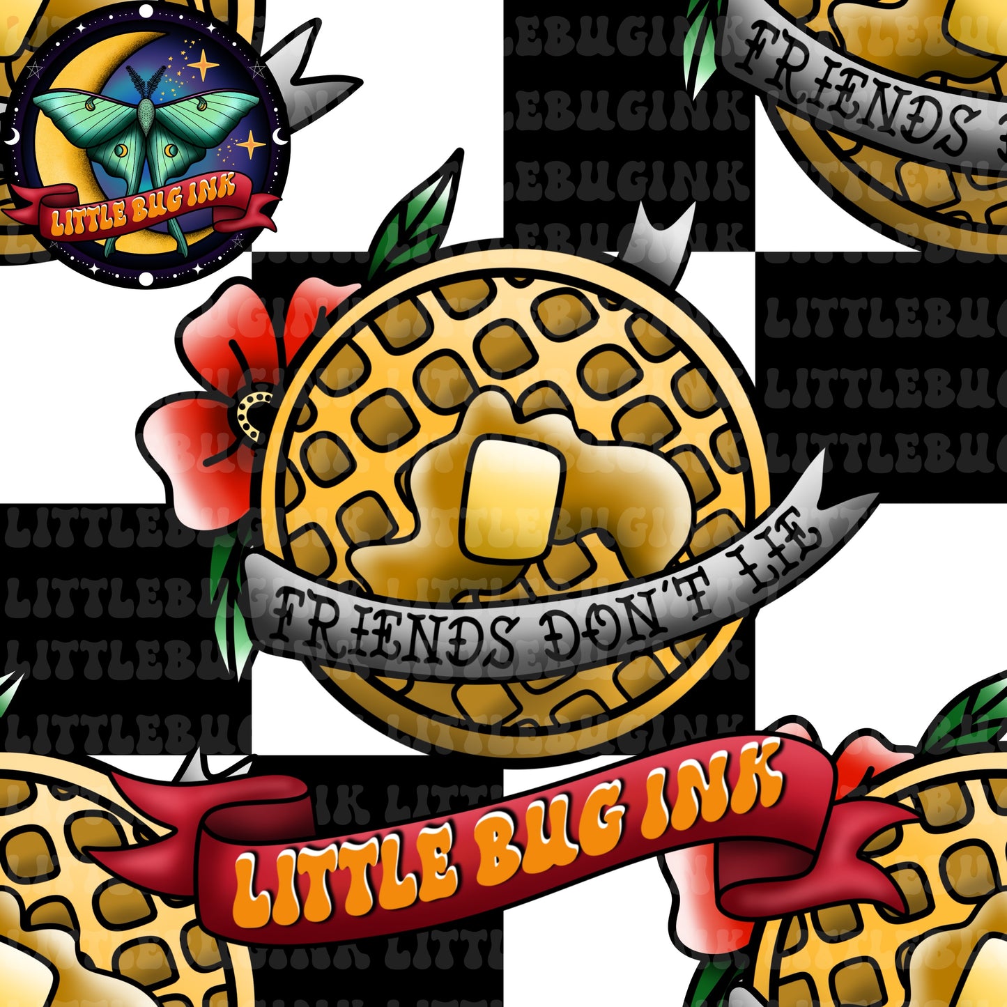 Friends don’t lie seamless exclusive colourways