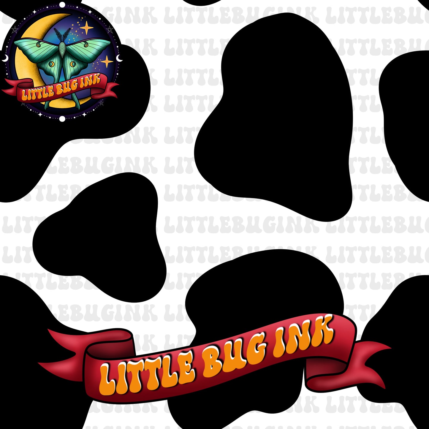 Toy cow print seamless