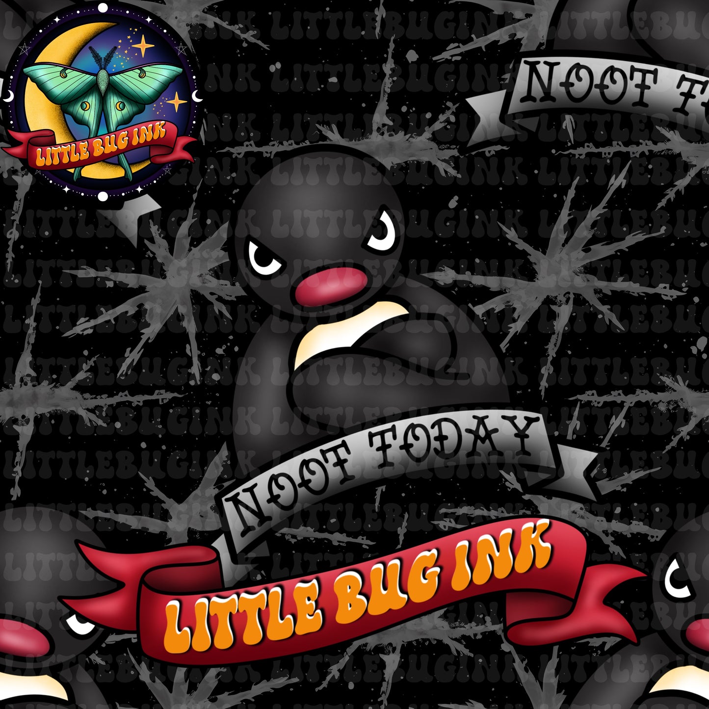 Noot today pingu seamless exclusive colourways