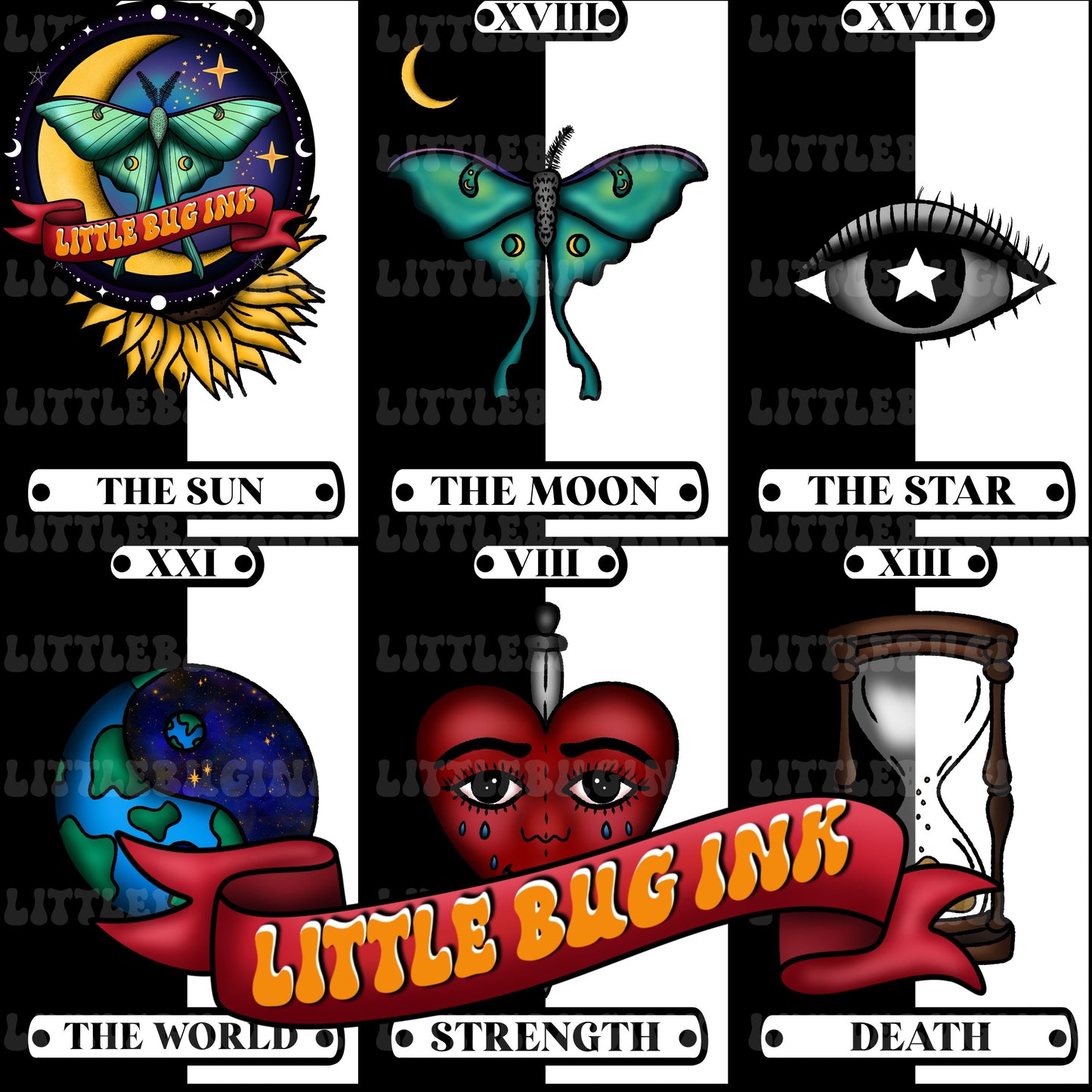 Tarot exclusive colourways