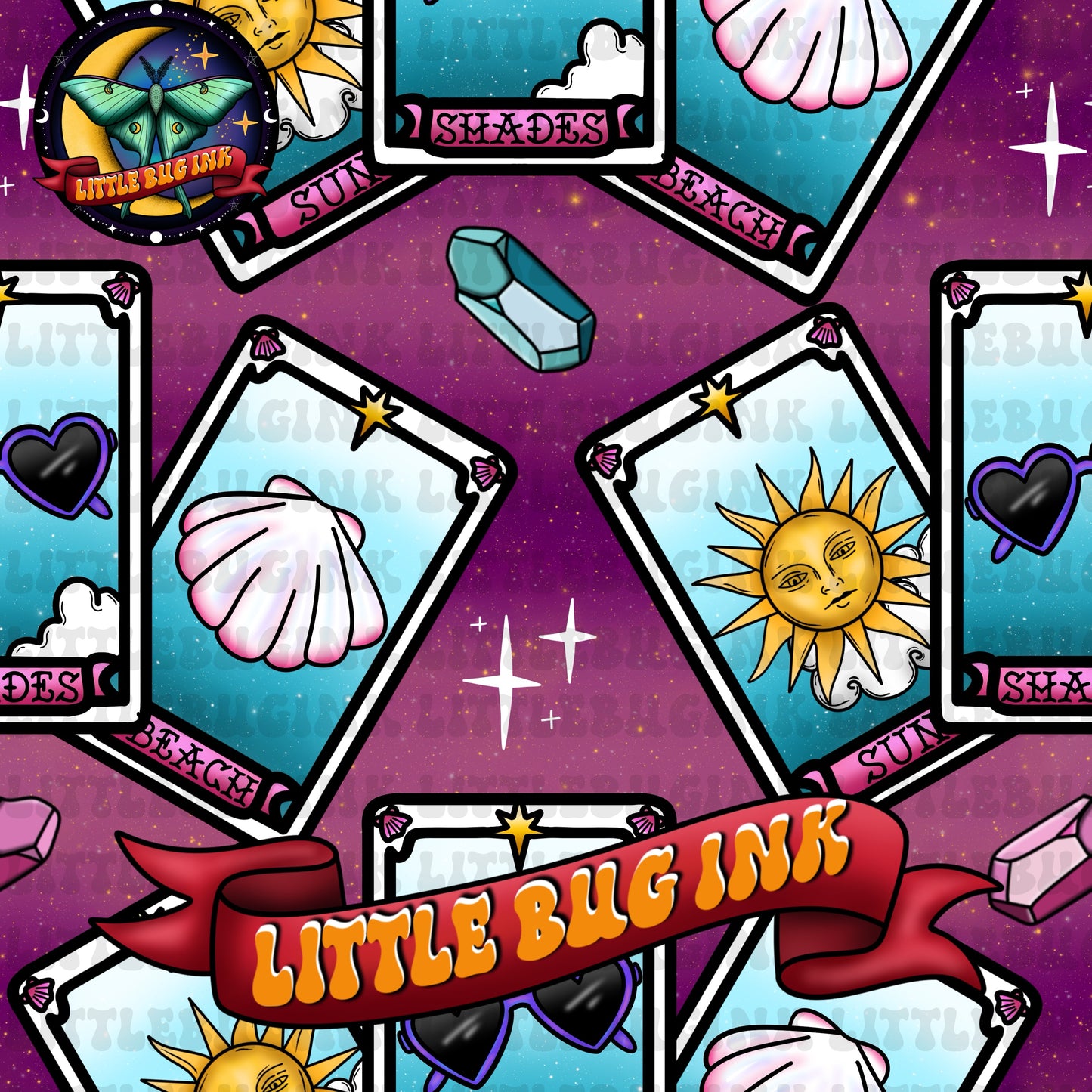 Summer tarot exclusive colourways