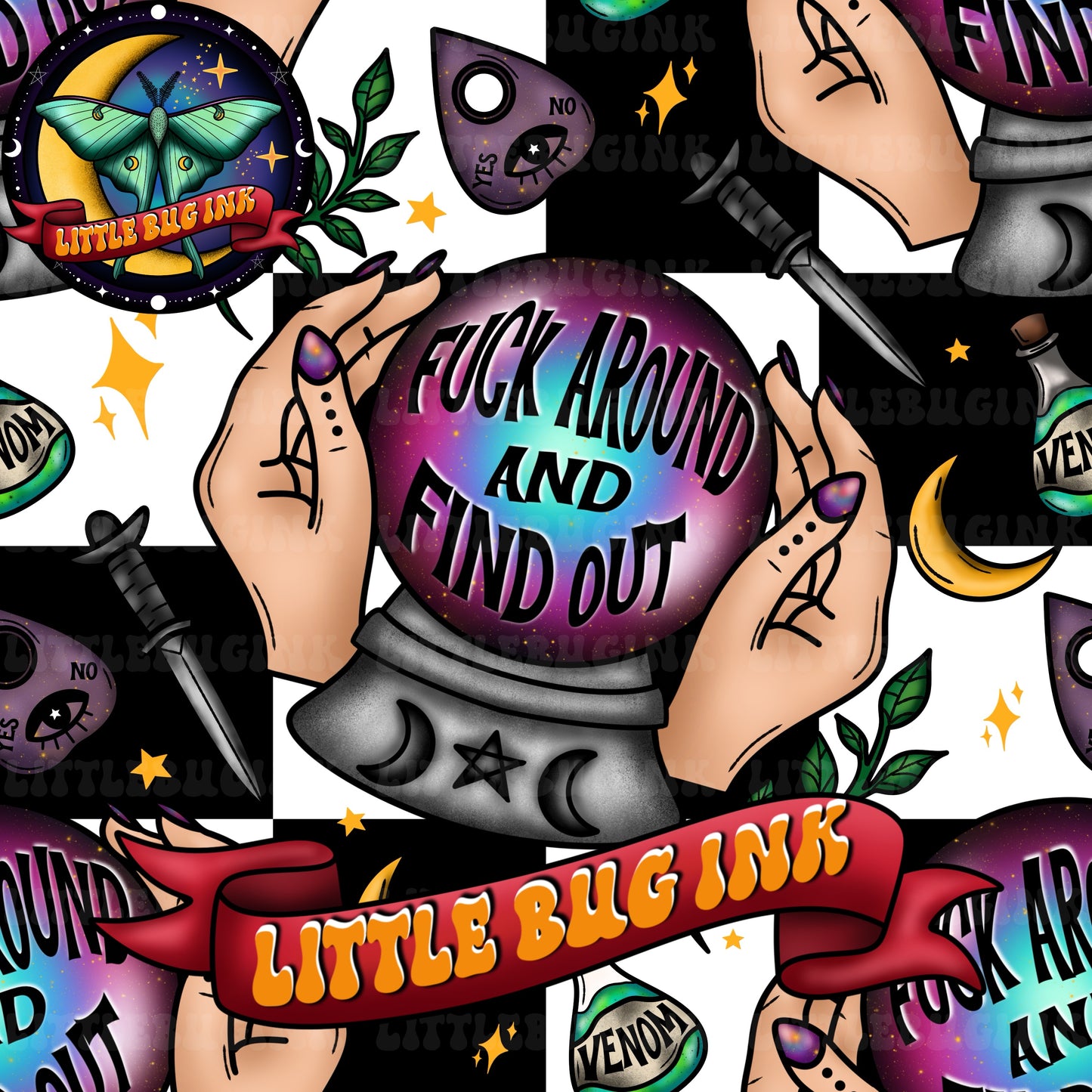 F around seamless exclusive colourways