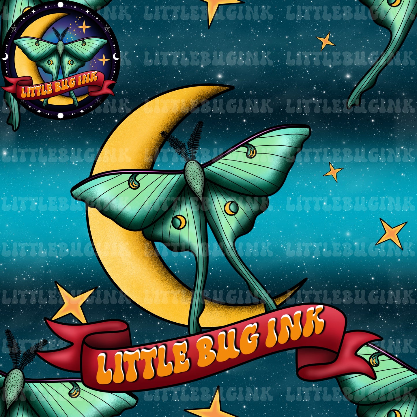 Little Bug seamless exclusive colourways