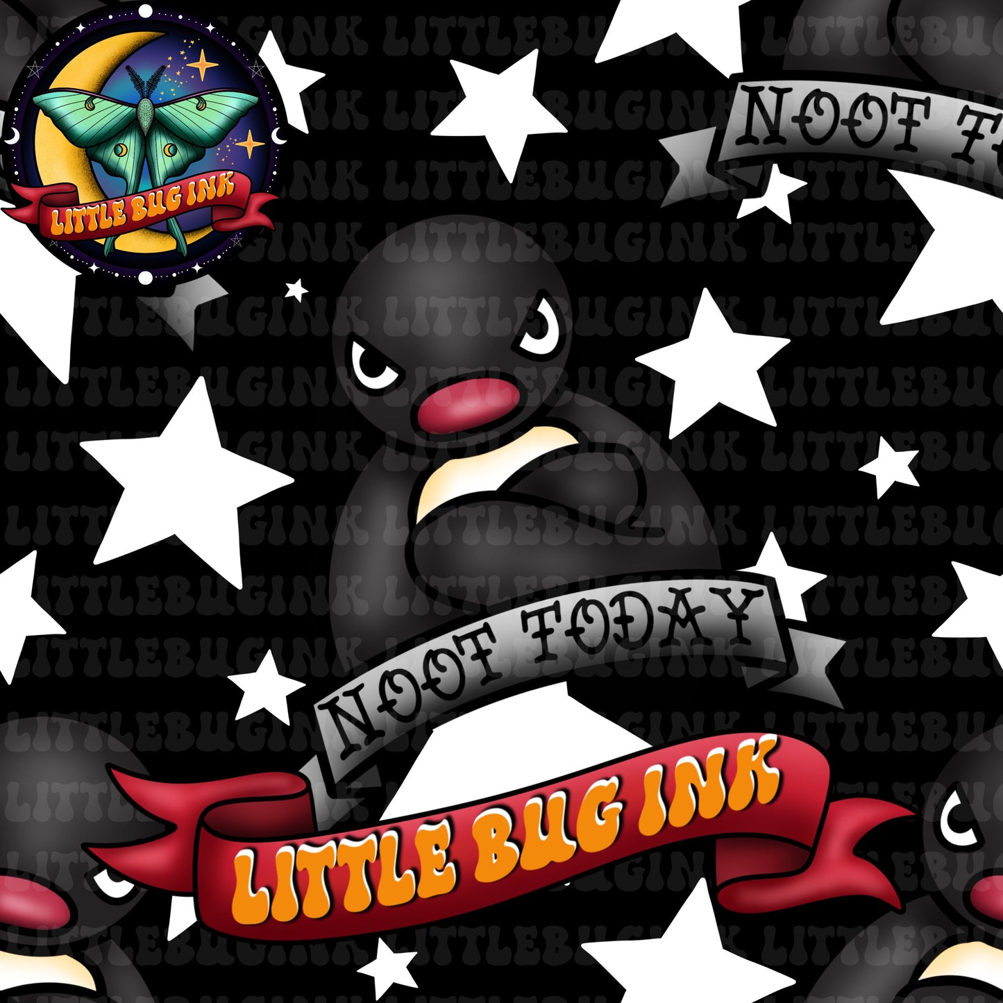 Noot today pingu seamless exclusive colourways