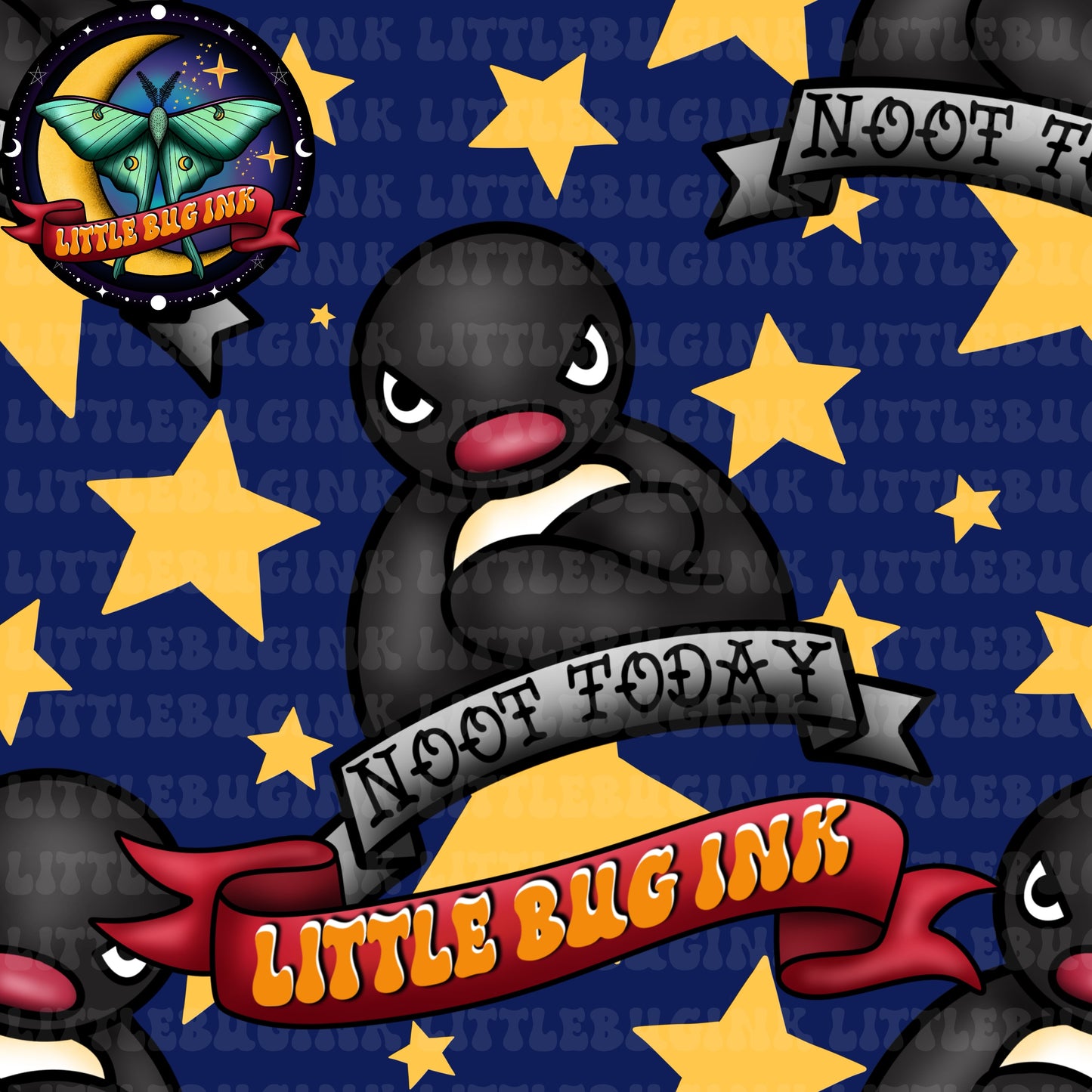 Noot today pingu seamless exclusive colourways