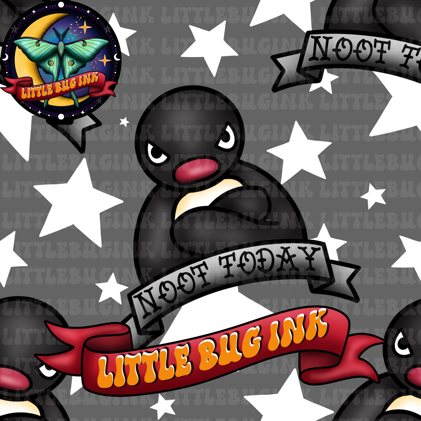 Noot today pingu seamless exclusive colourways