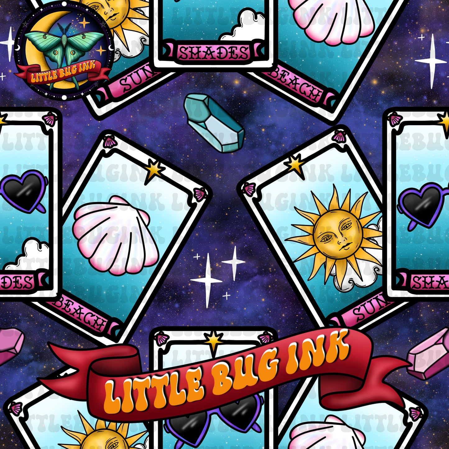 Summer tarot exclusive colourways