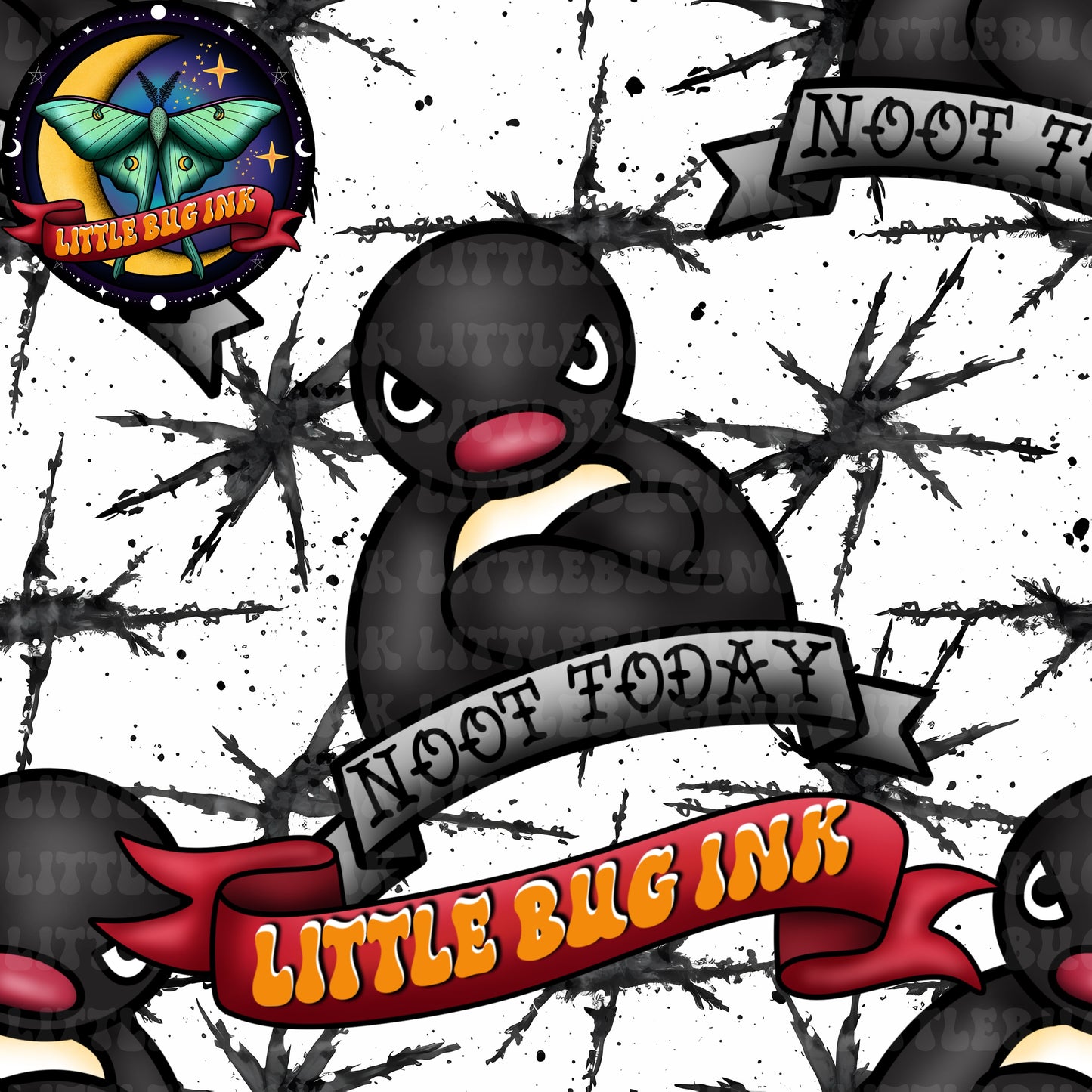 Noot today pingu seamless exclusive colourways