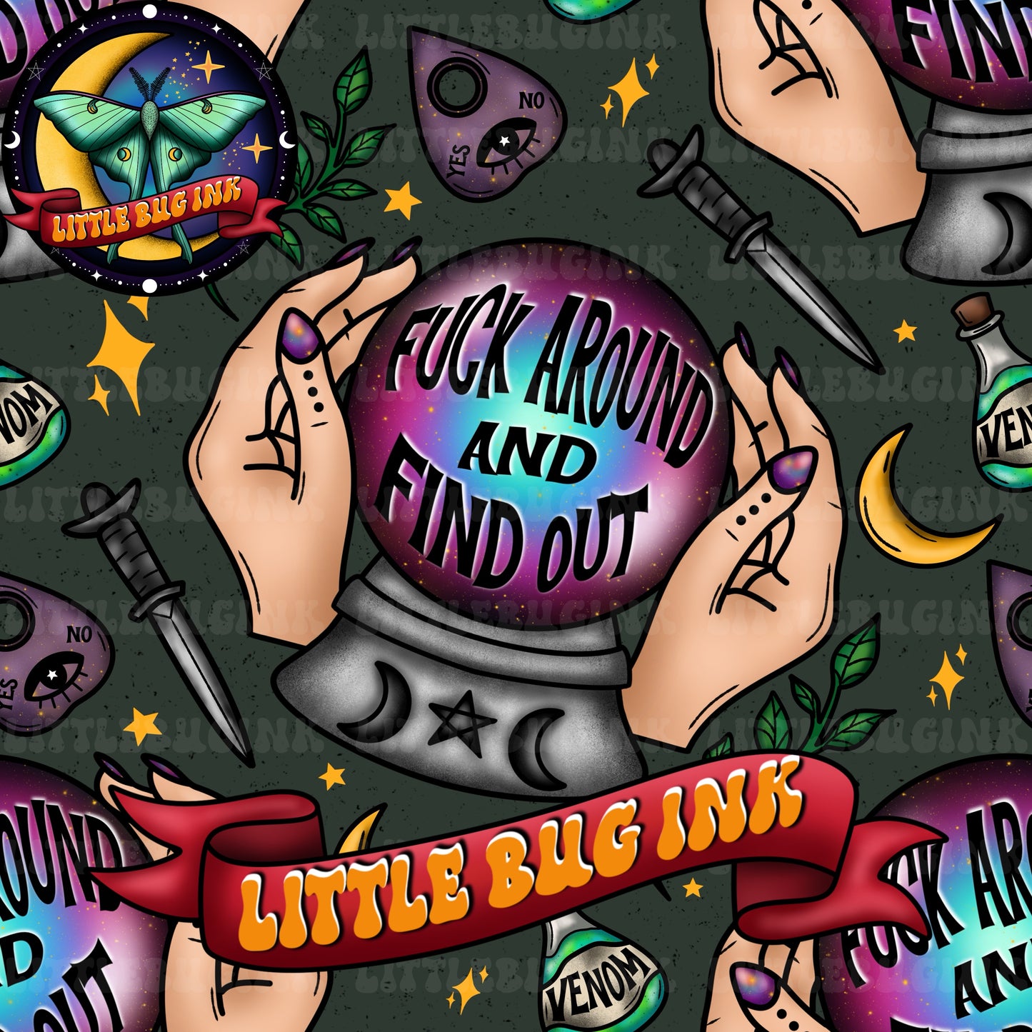 F around seamless exclusive colourways