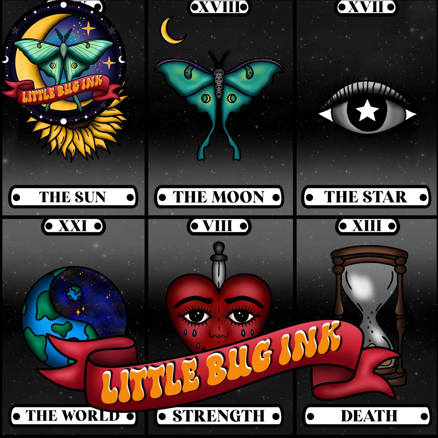 Tarot exclusive colourways