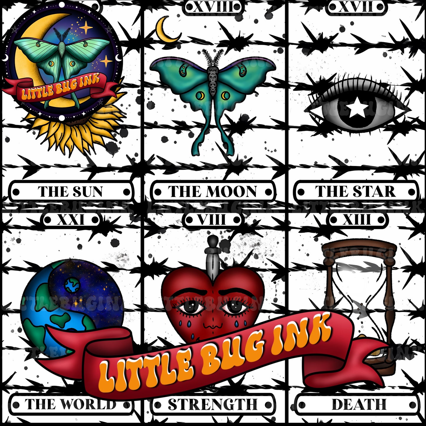 Tarot exclusive colourways