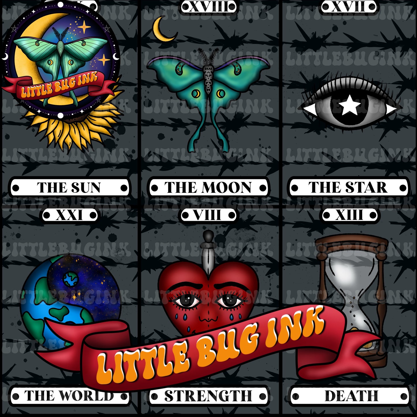 Tarot exclusive colourways