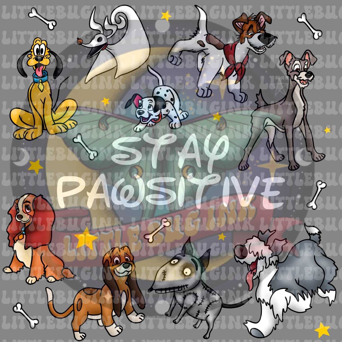 Stay Pawsitive PNG