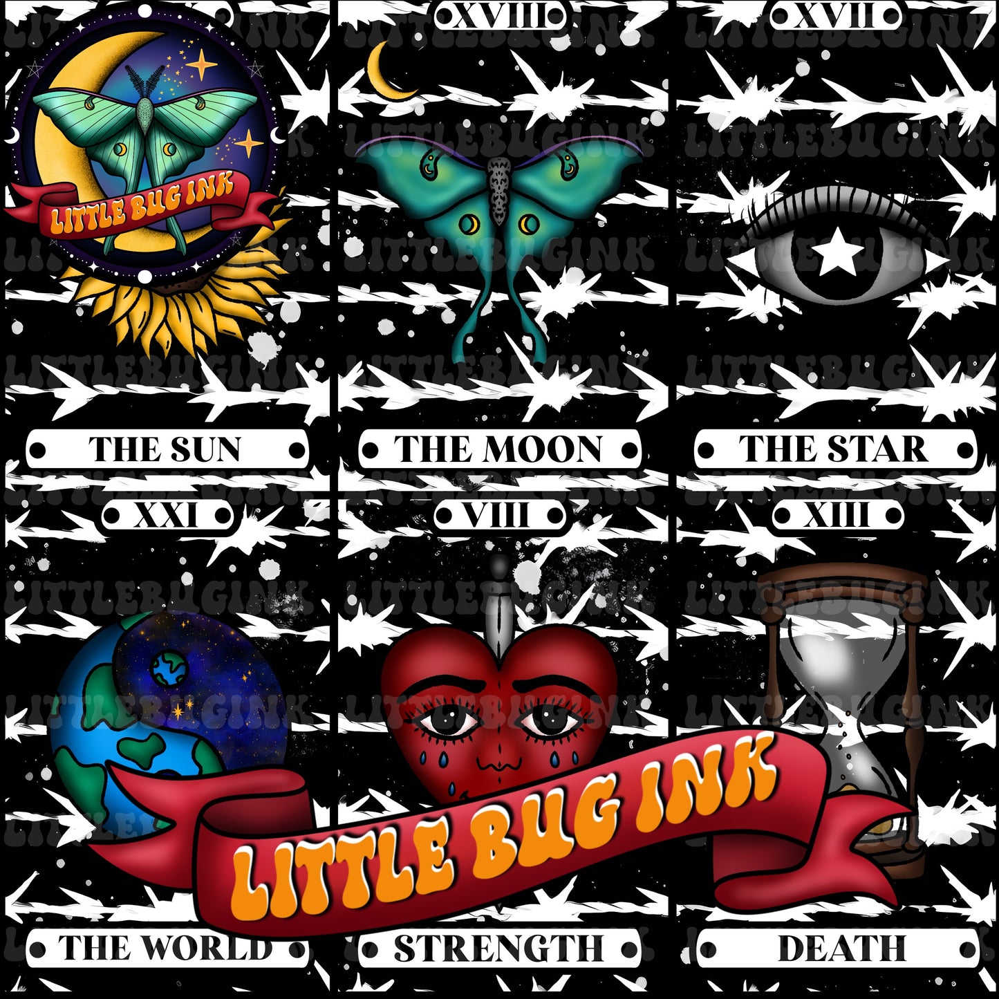 Tarot exclusive colourways