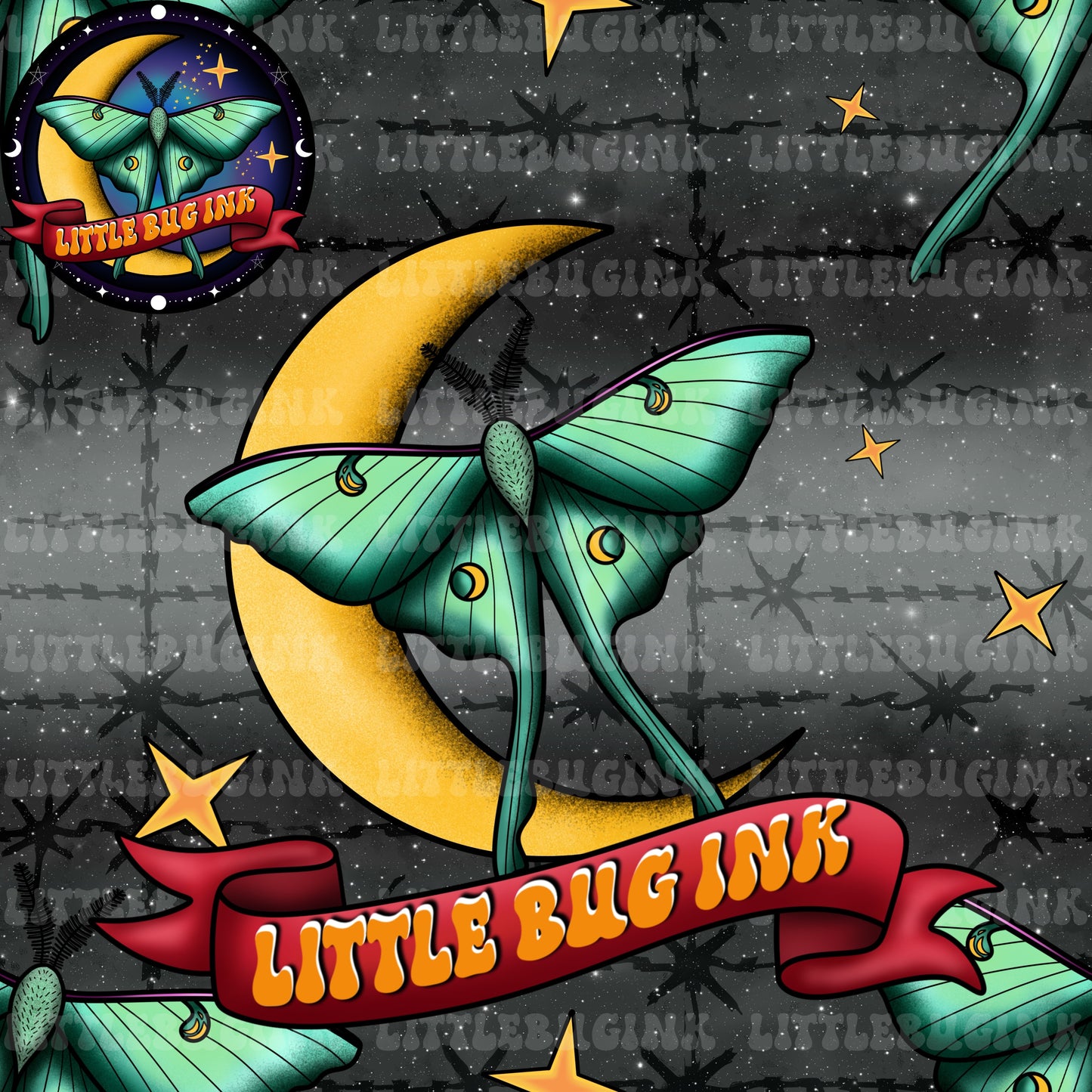 Little Bug seamless exclusive colourways