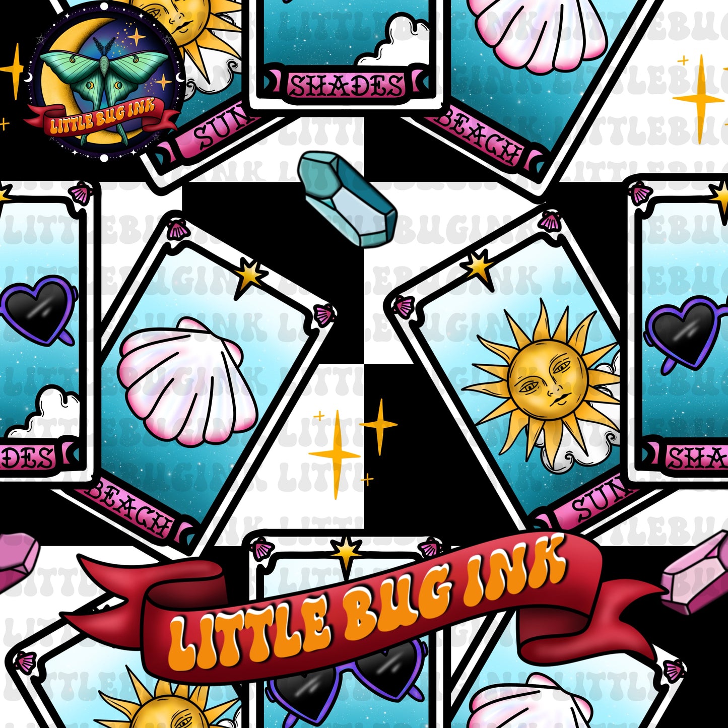 Summer tarot exclusive colourways