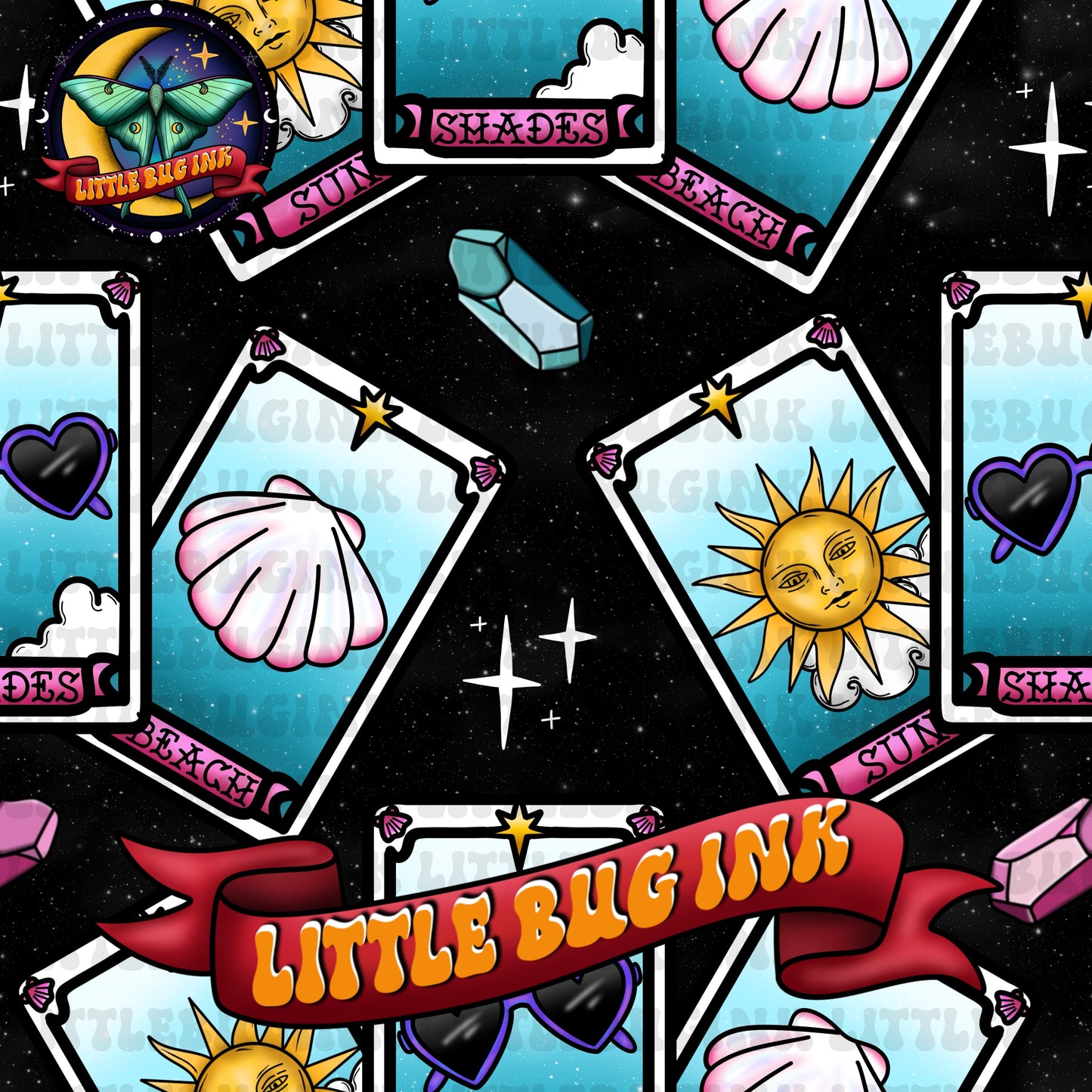 Summer tarot exclusive colourways