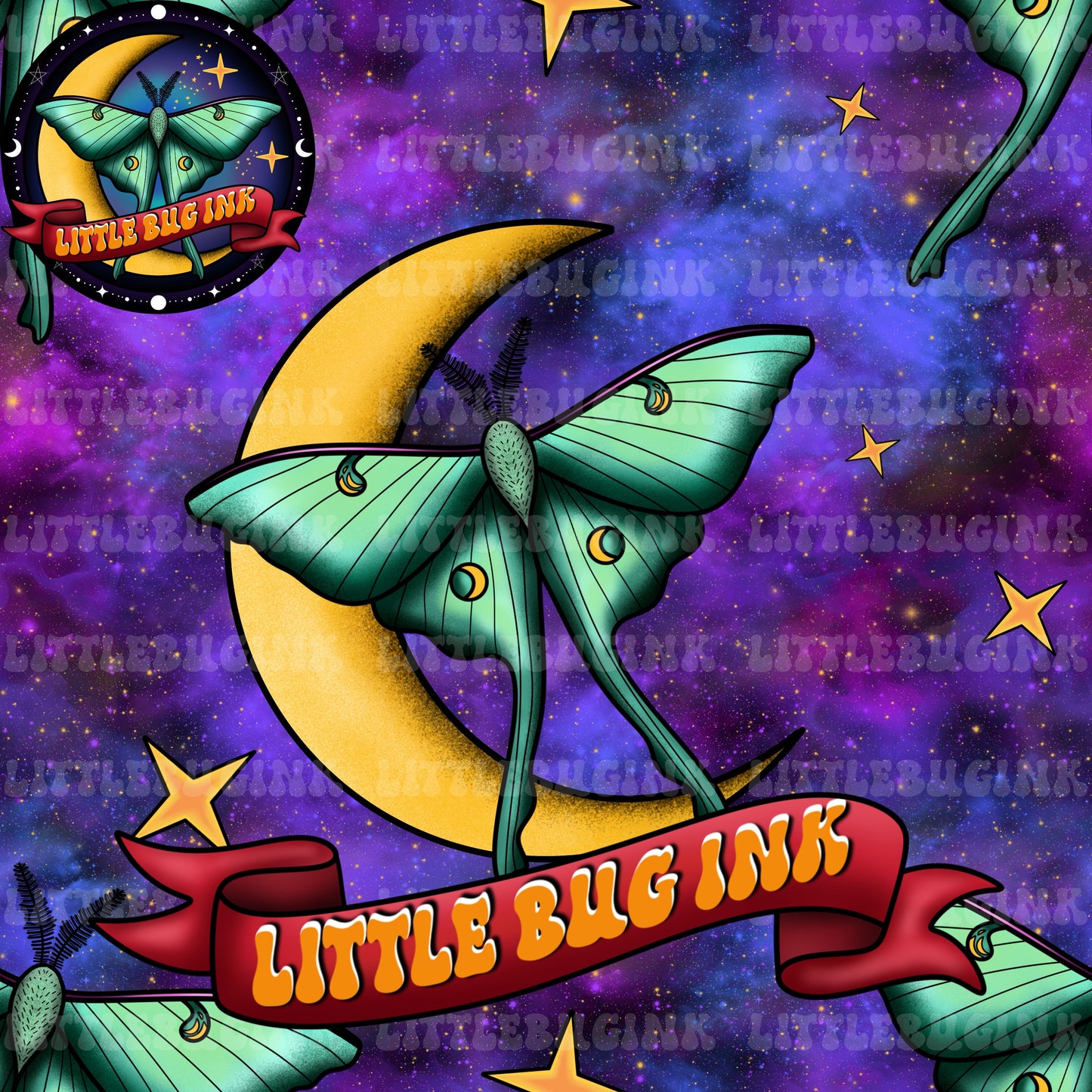 Little Bug seamless exclusive colourways