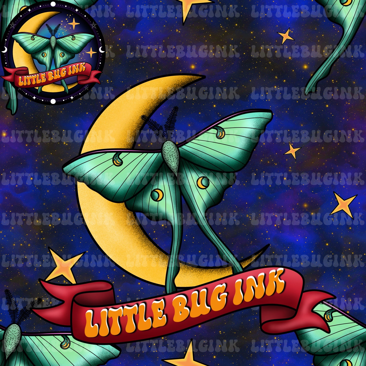 Little Bug seamless exclusive colourways