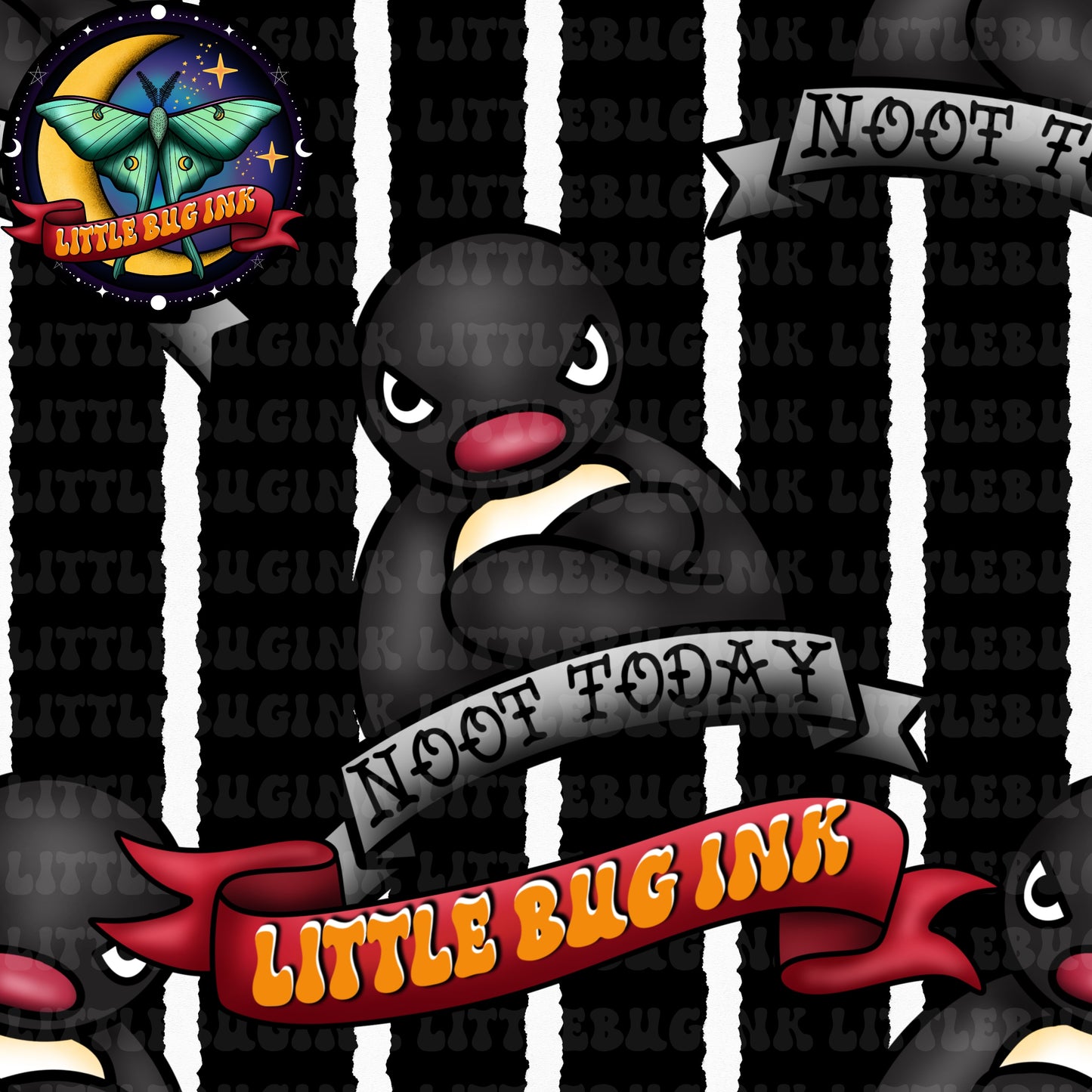 Noot today pingu seamless exclusive colourways