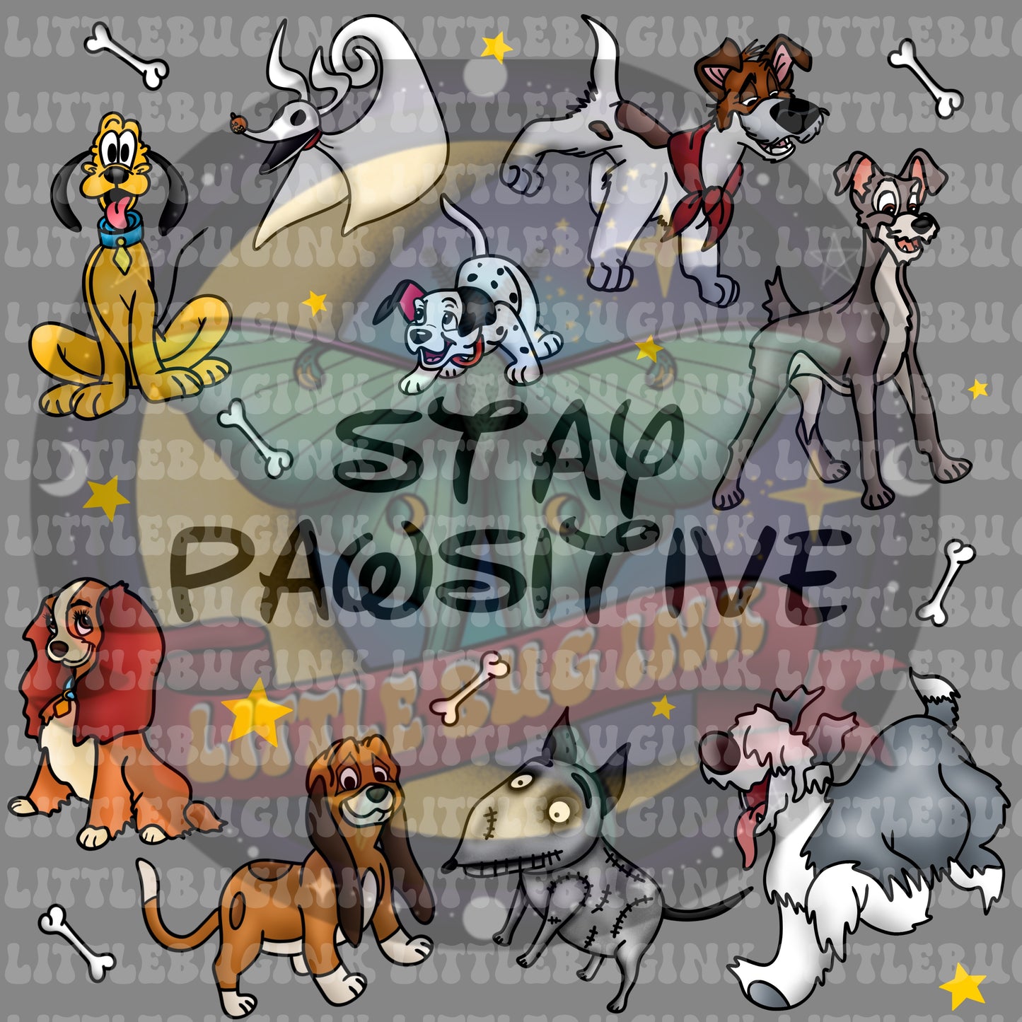 Stay Pawsitive PNG