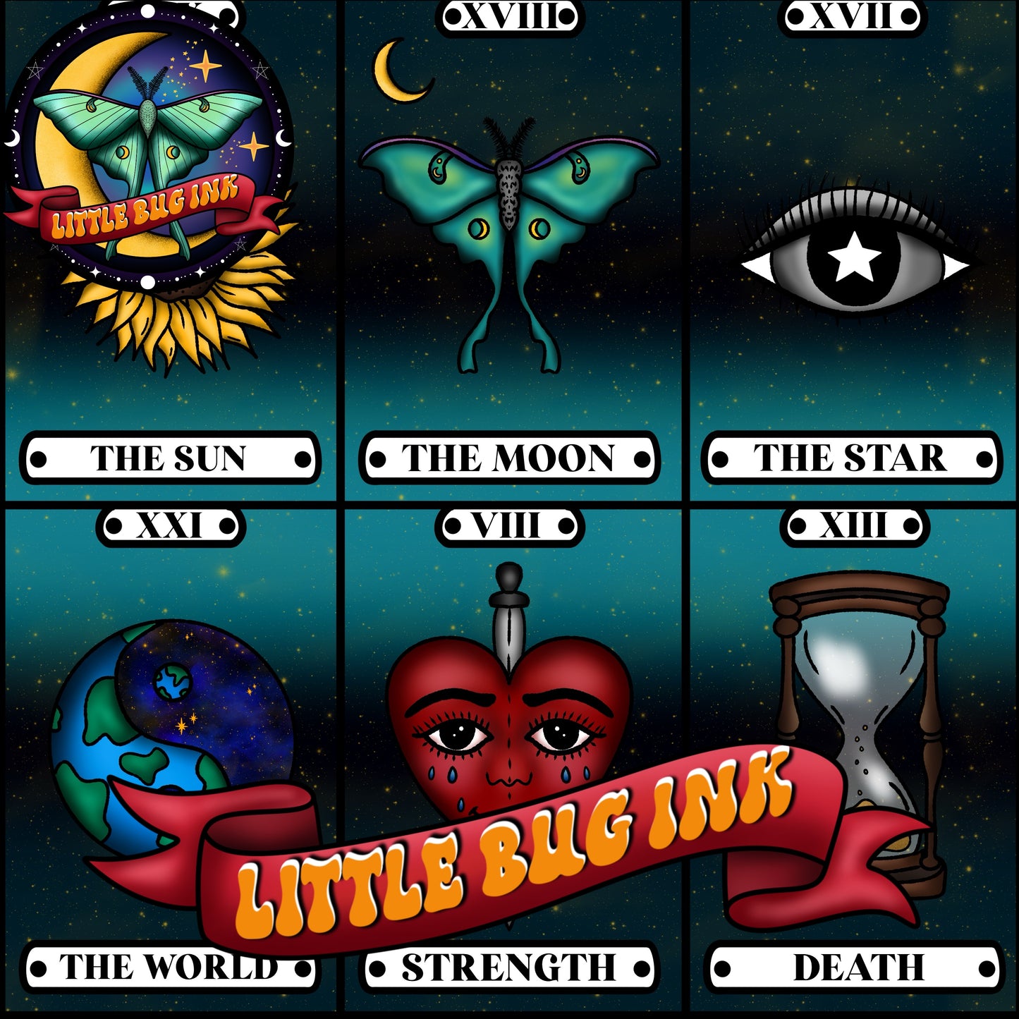 Tarot exclusive colourways