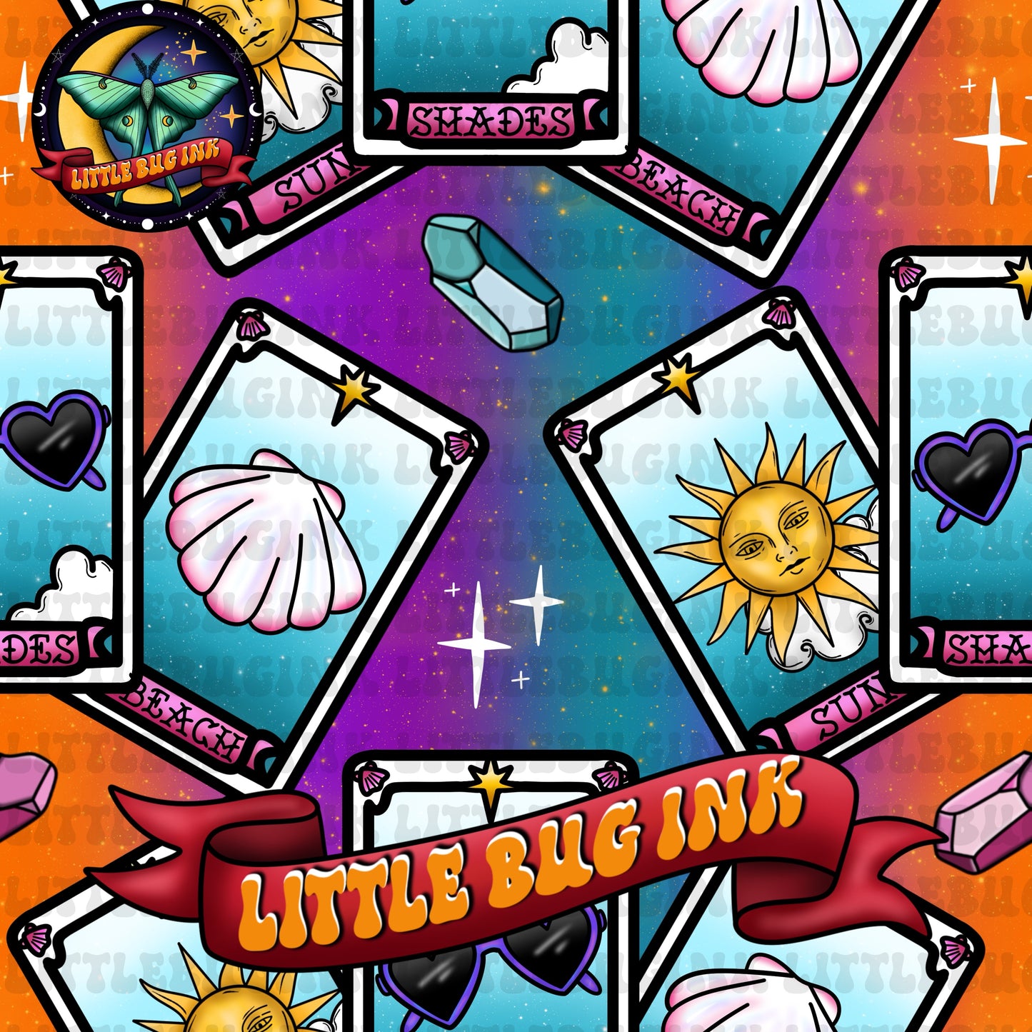 Summer tarot exclusive colourways