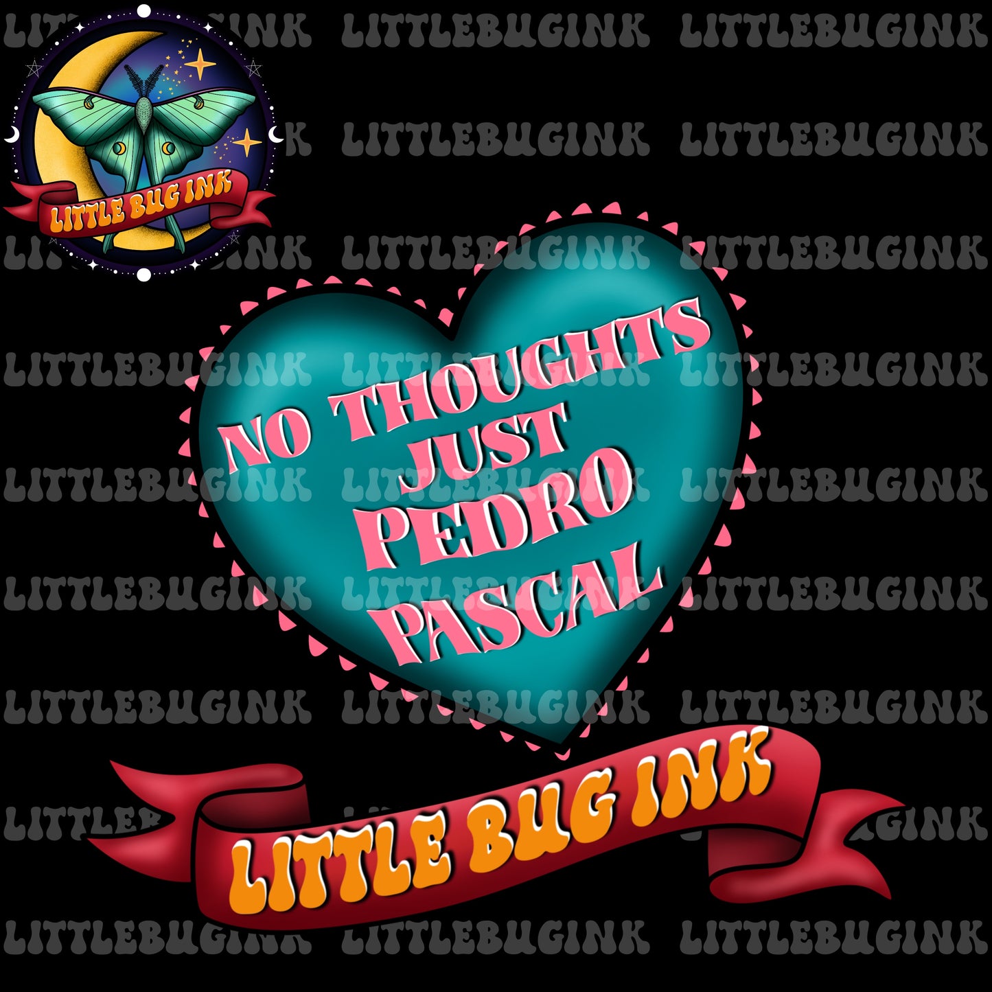 No thoughts just Pedro Pascal PNG