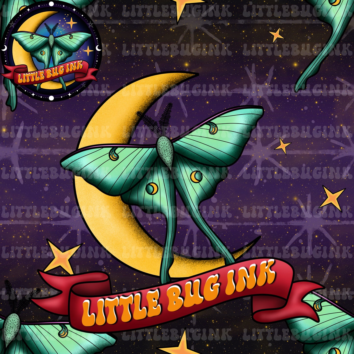 Little Bug seamless exclusive colourways