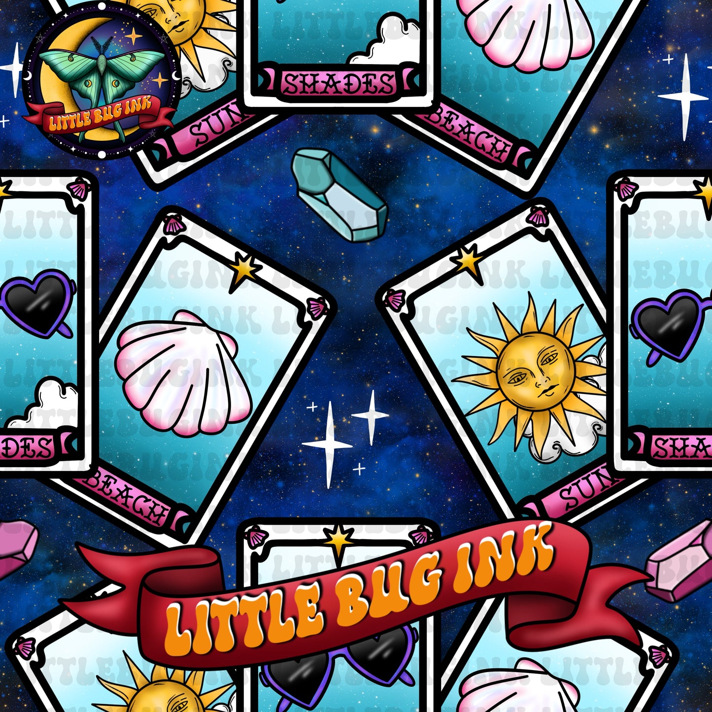 Summer tarot exclusive colourways
