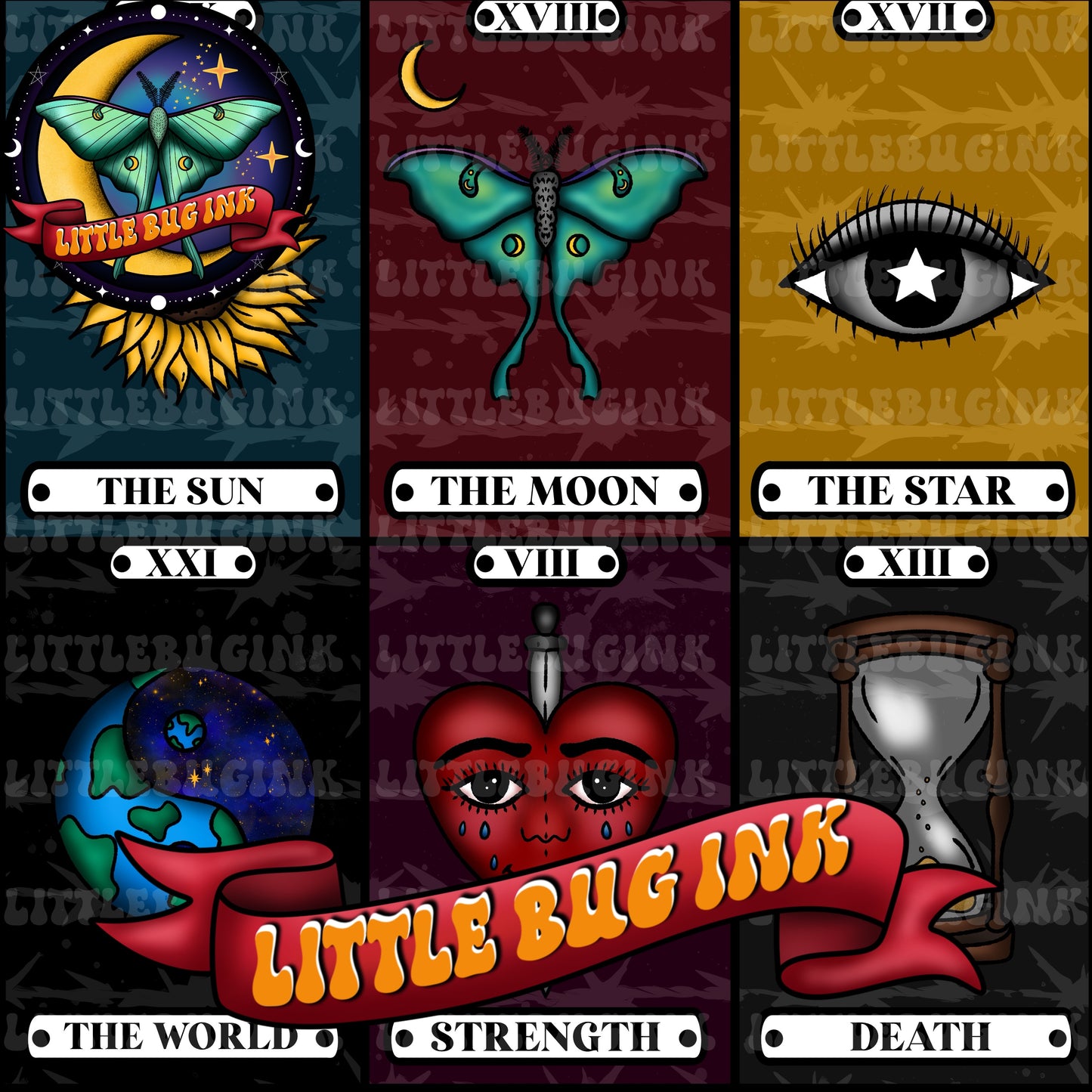 Tarot exclusive colourways