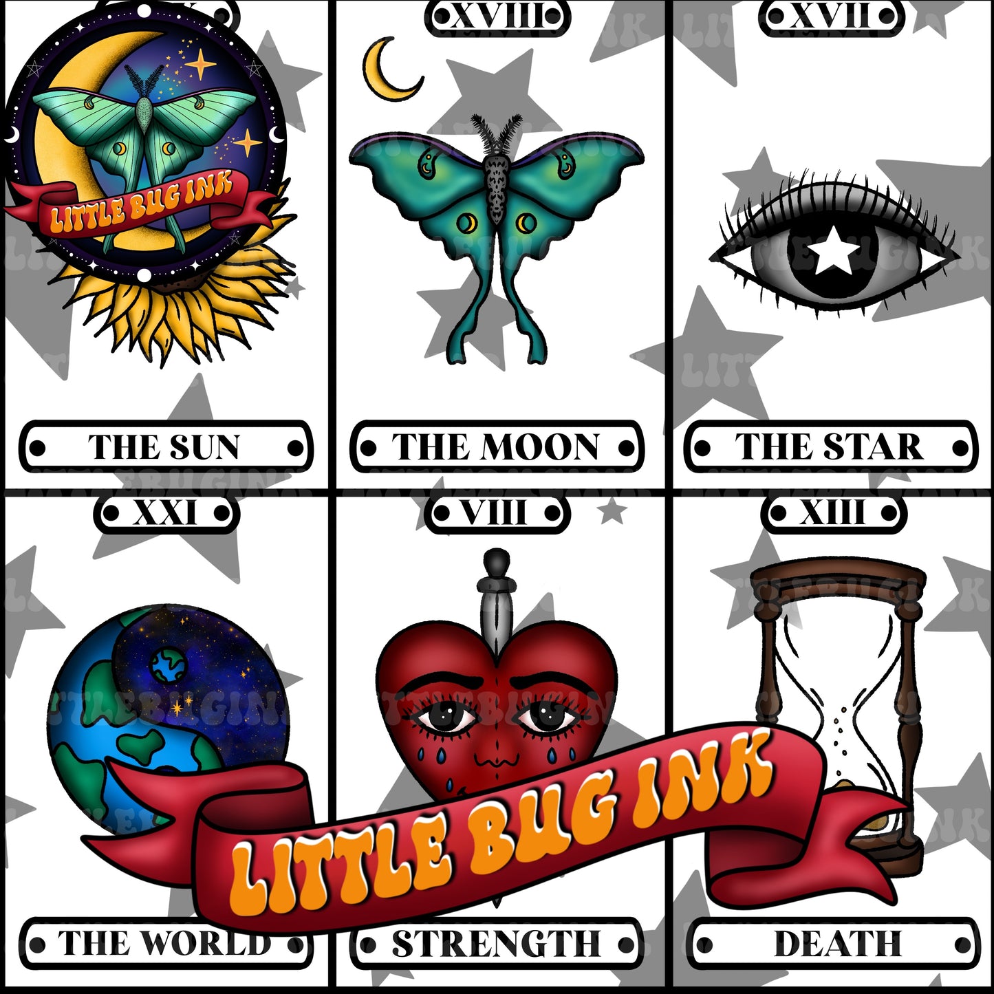 Tarot exclusive colourways