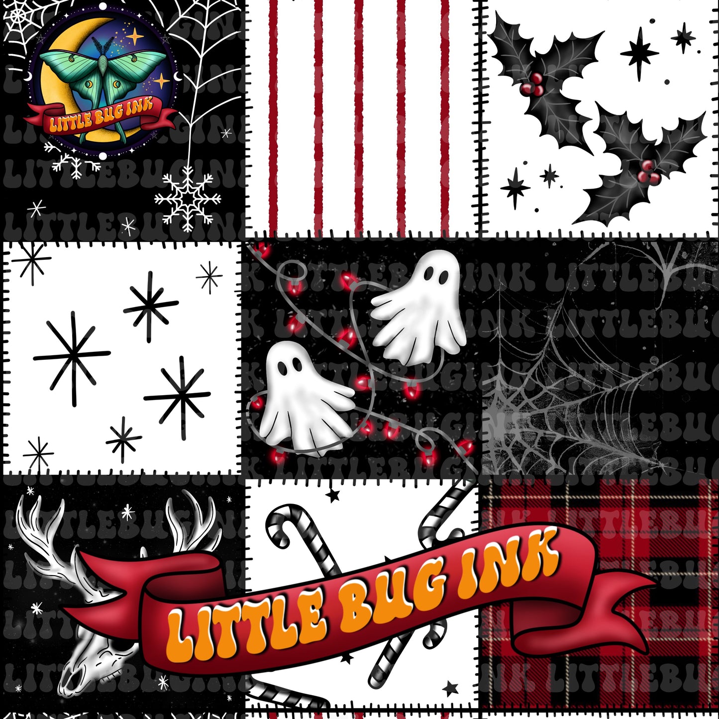 Creepmas patch semi exclusive colourway