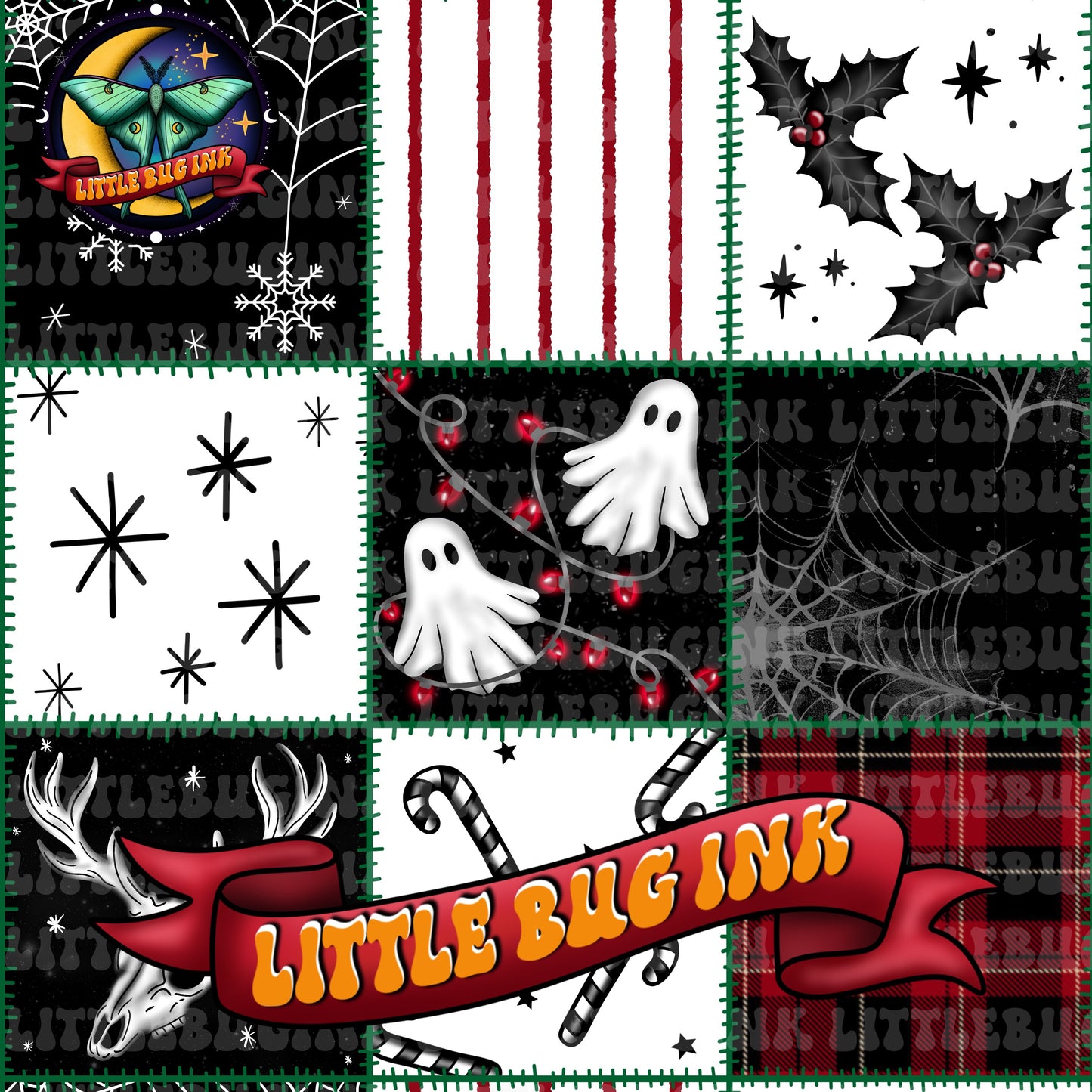 Creepmas patch semi exclusive colourway