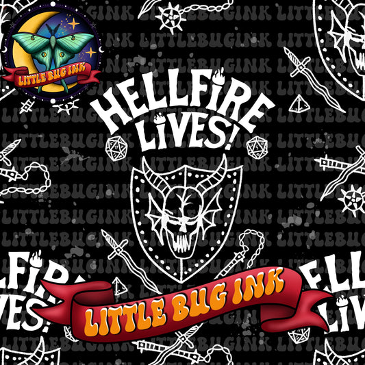 HELLFIRE LIVES non exclusive seamless