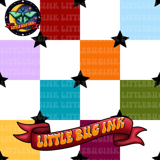 Checks colour star