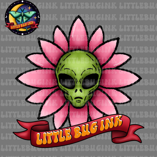 Alien flower PNG
