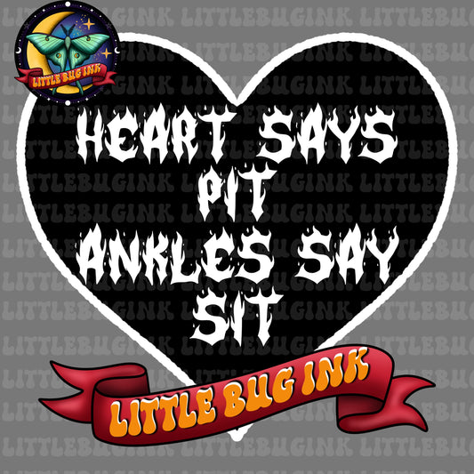 ANKLES SAYS SIT PNG